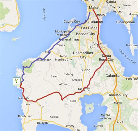 pasong kawayan 2 google map
